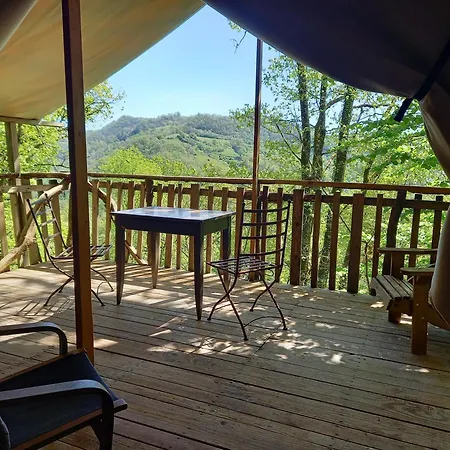 Terre Rouge Tente de luxe Villecomtal